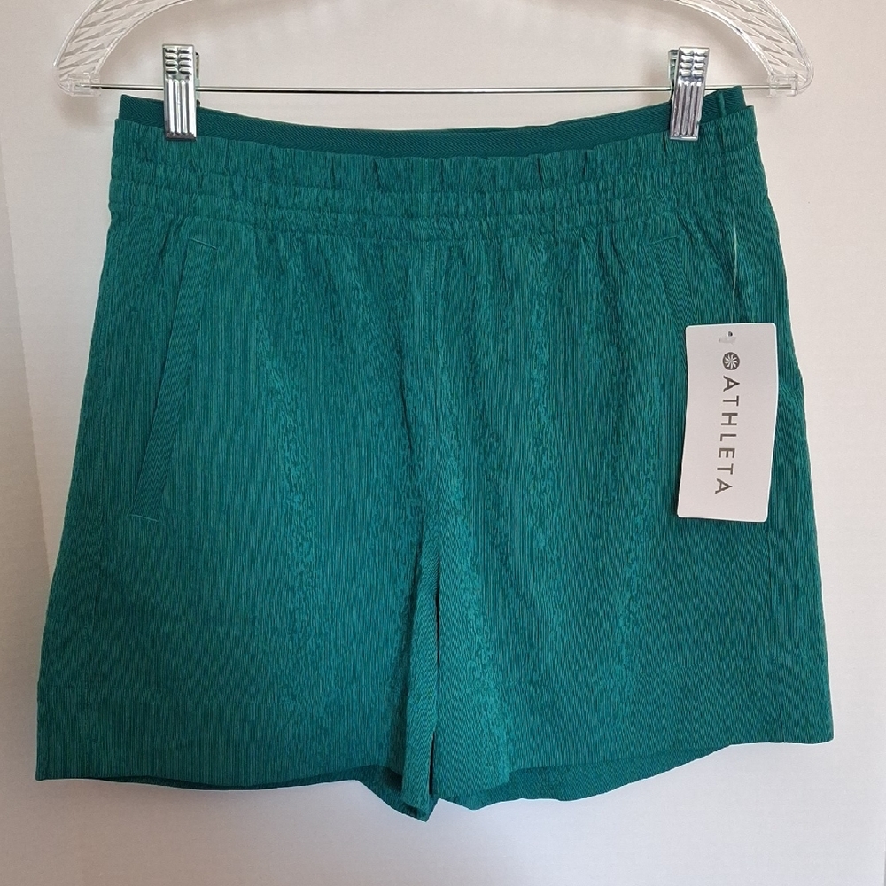 New Athleta Women's Teal Athletic Shorts
